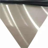 Dekorative Platte aus Edelstahl 317L